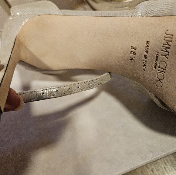 $1,095 39 Jimmy Choo Rosie 100 Mm Heel - Picture 8 of 8